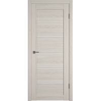 Дверь межкомнатная ВФД Atum Pro X28 Scansom Oak, стекло белый сатинат "White Cloud"